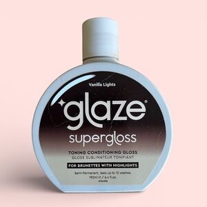 Glaze Vanilla Lights Supergloss For Brunettes with Highlights New!